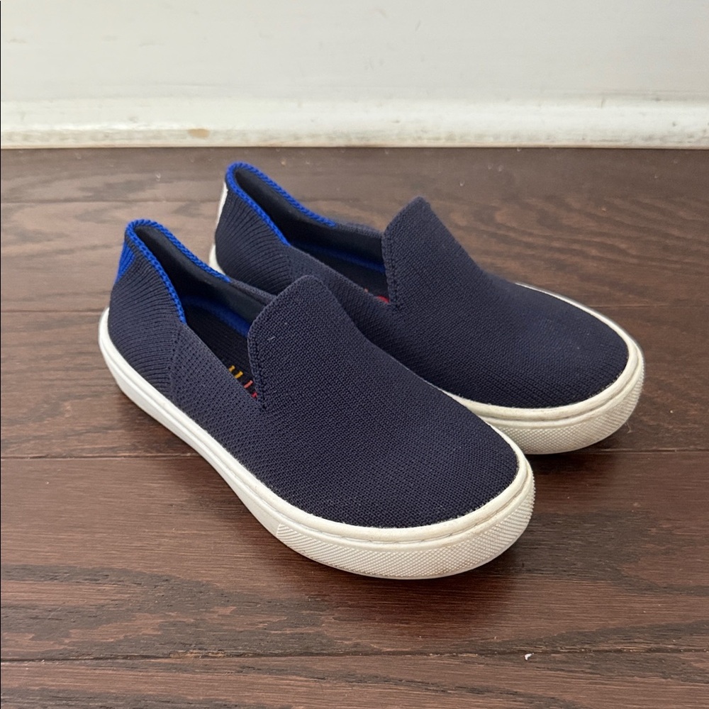 Rothy’s Kids Slip-On Shoes - Navy Blue Size 10